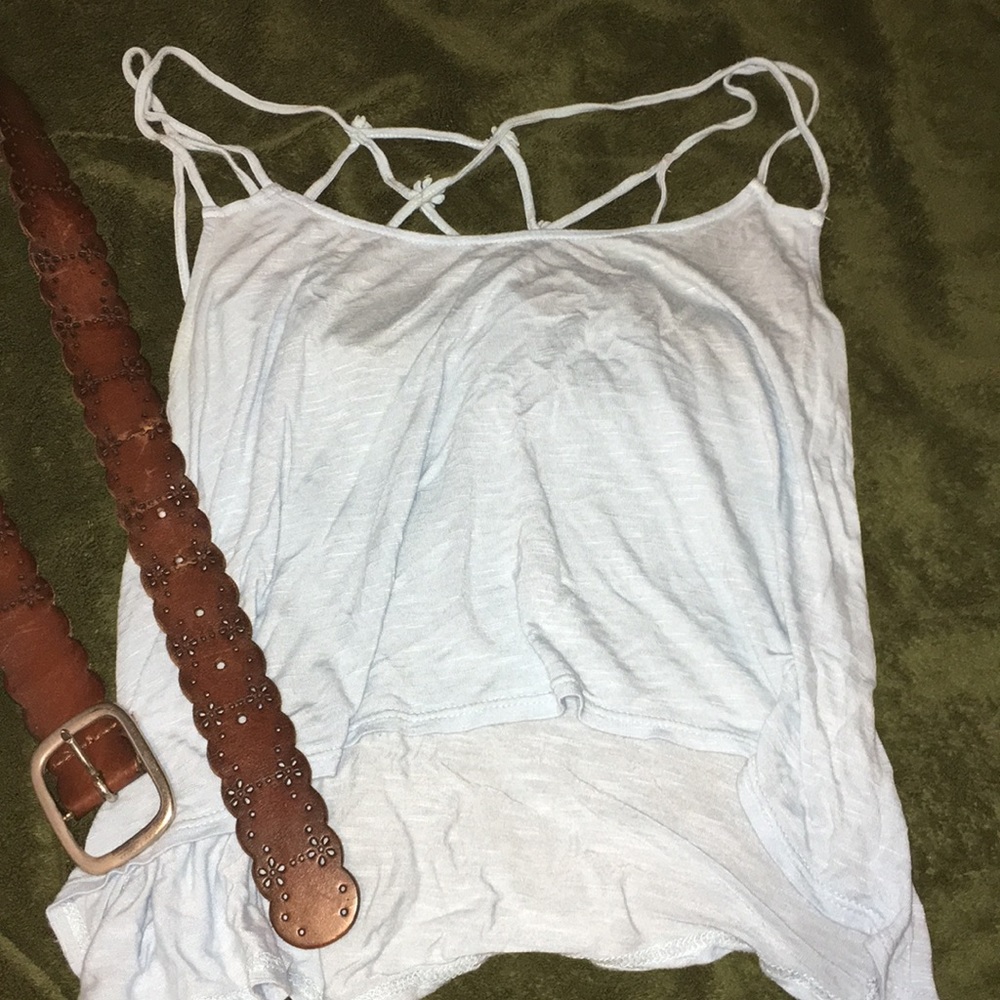 Cute floral tank top